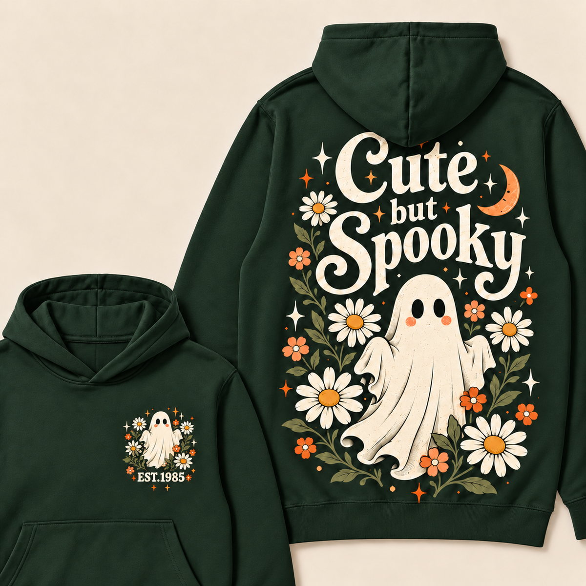 Cute But Spooky Custom Year Hoodies