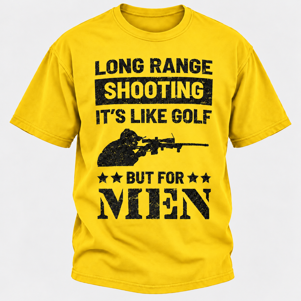 Long Range Shooting It's Like Golf But For Men T-shirt