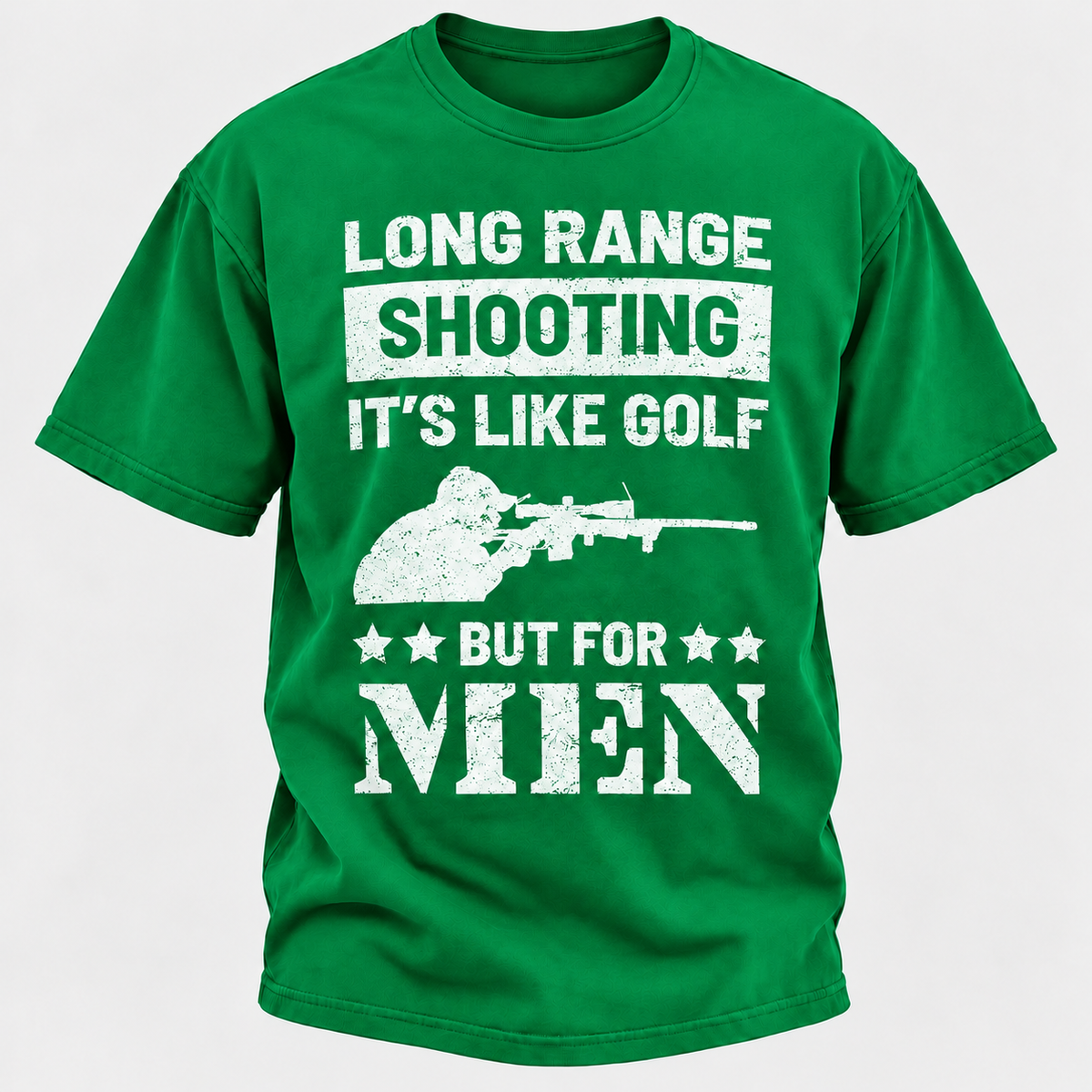 Long Range Shooting It's Like Golf But For Men T-shirt