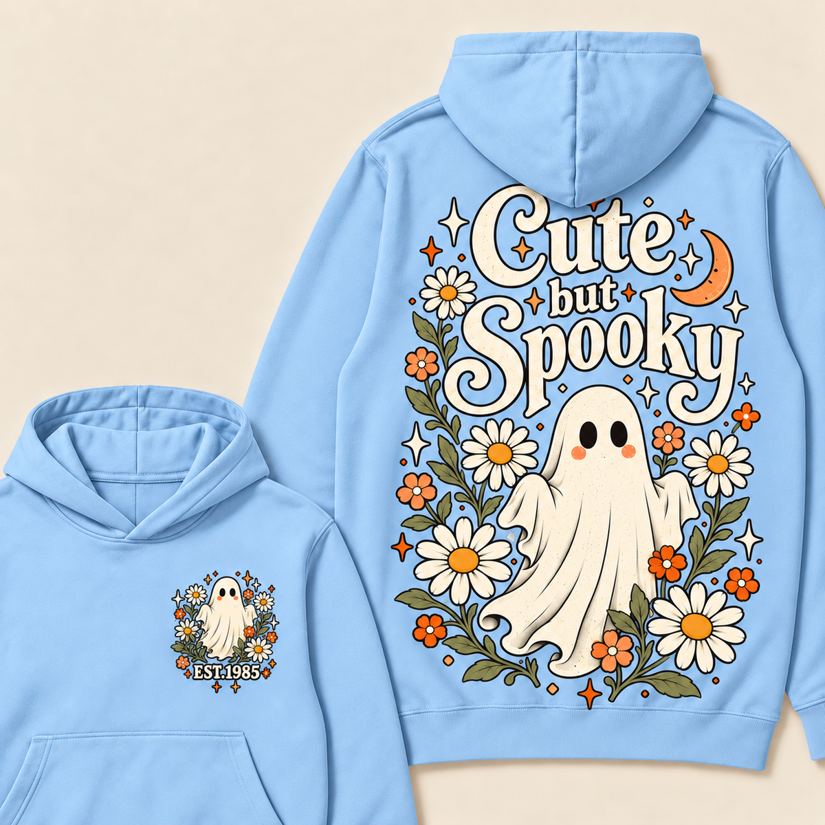Cute But Spooky Custom Year Hoodies
