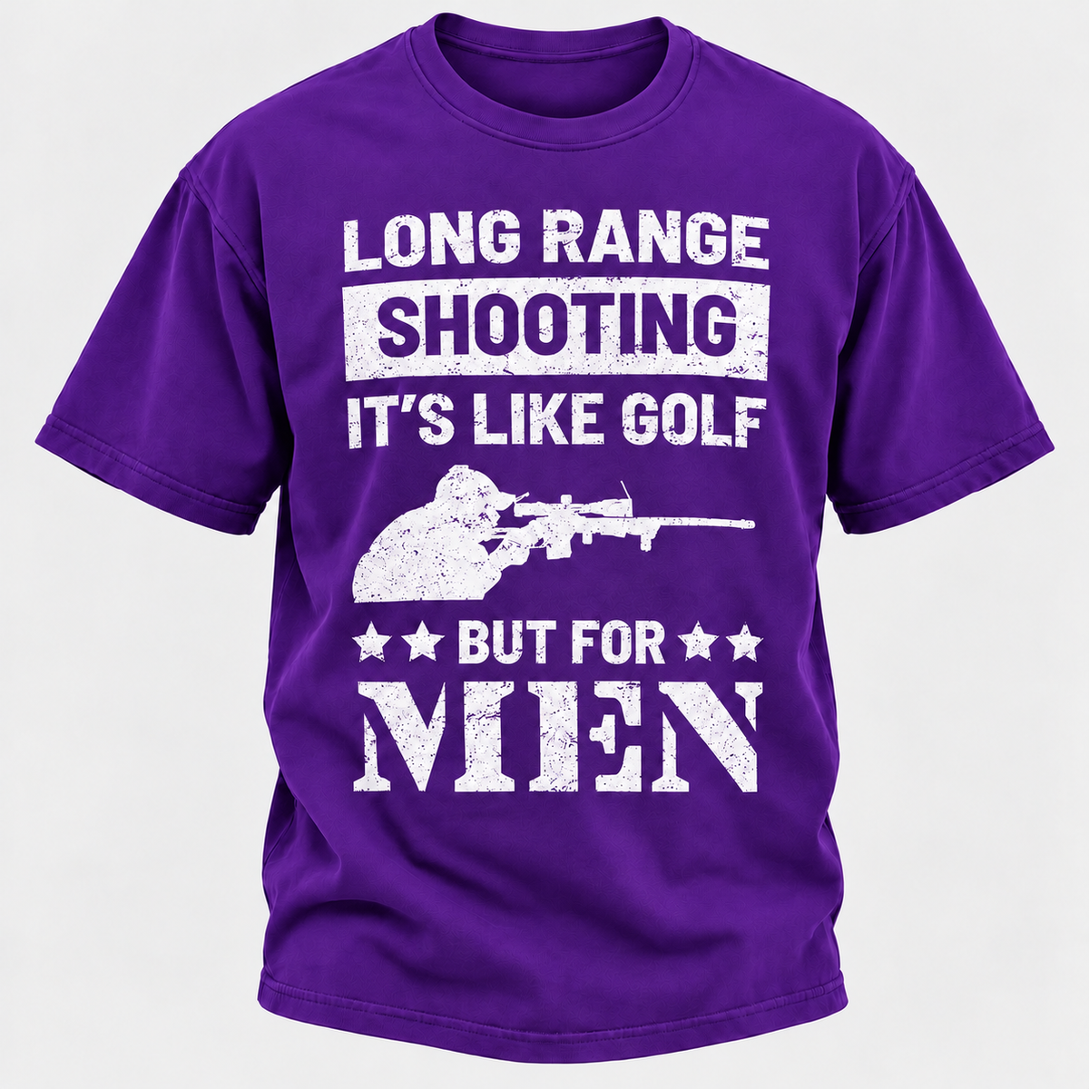 Long Range Shooting It's Like Golf But For Men T-shirt