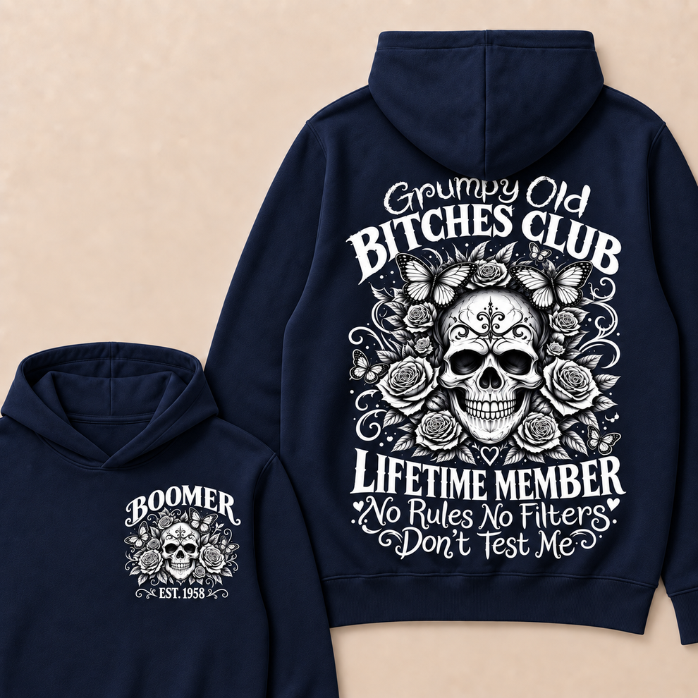 Grumpy Country Custom Your Year Grumpy Old Bitches Club Lifetime Member Don't Try Me ...