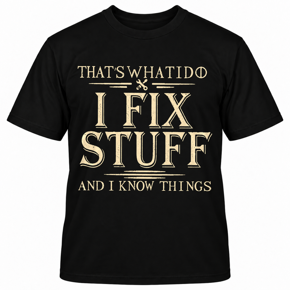 That's What I Do I Fish And I Know Things T-shirt