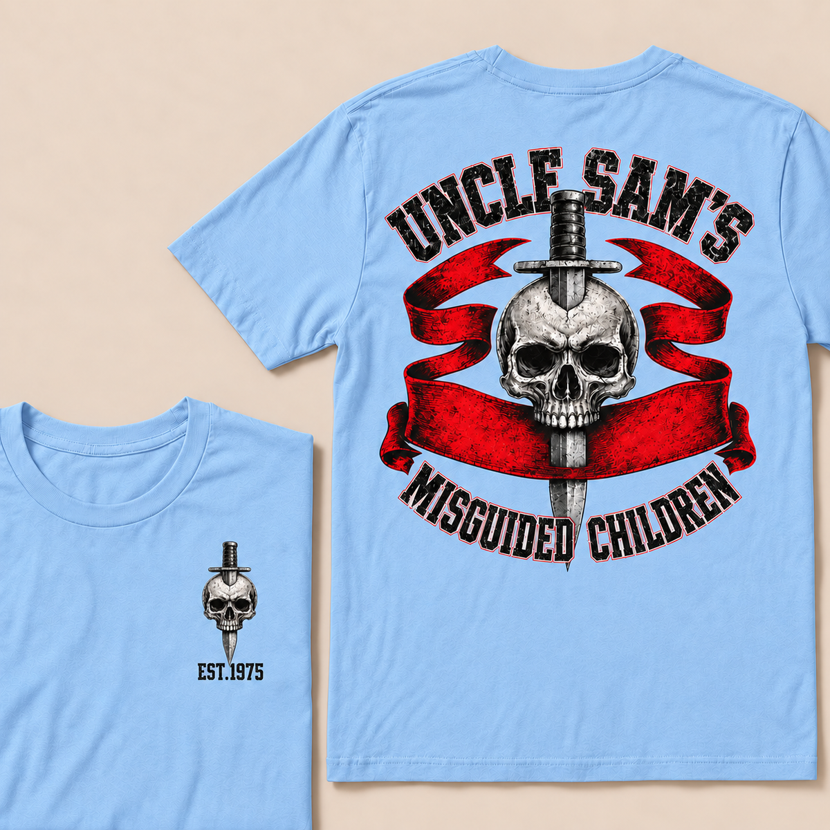 Uncle Sam's Misguided Children Custom Year T-shirt
