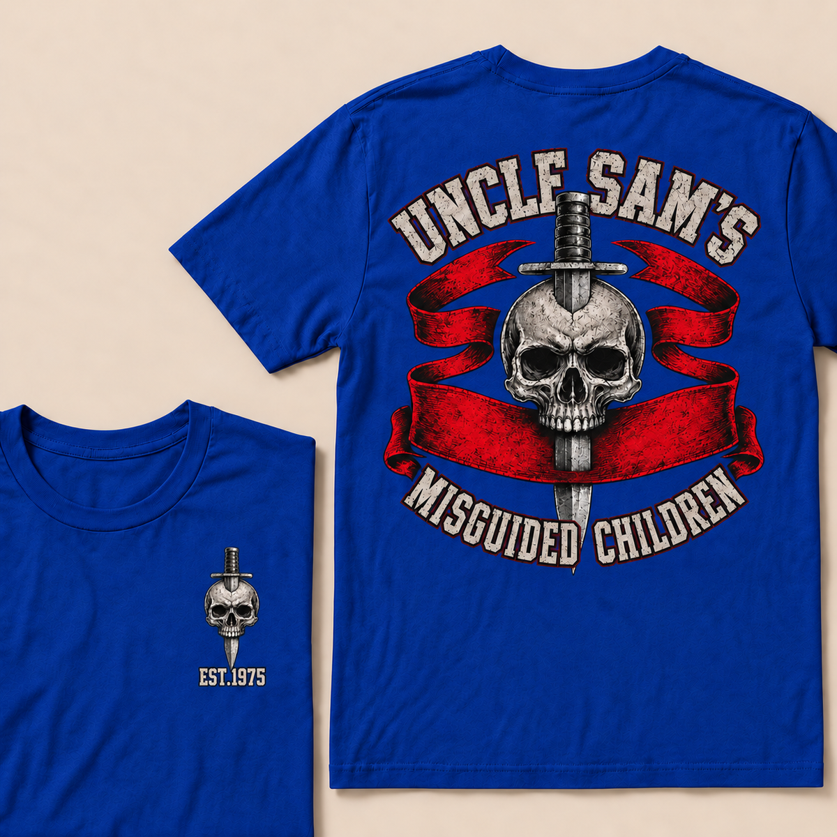 Uncle Sam's Misguided Children Custom Year T-shirt