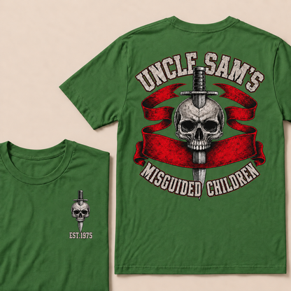 Uncle Sam's Misguided Children Custom Year T-shirt