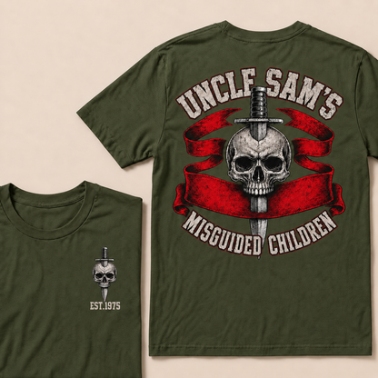 Uncle Sam's Misguided Children Custom Year T-shirt