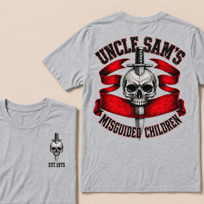 Uncle Sam's Misguided Children Custom Year T-shirt