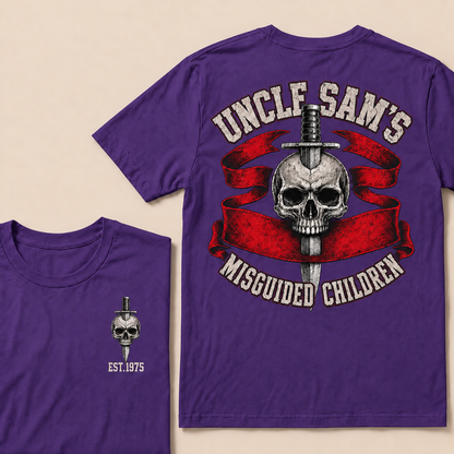 Uncle Sam's Misguided Children Custom Year T-shirt